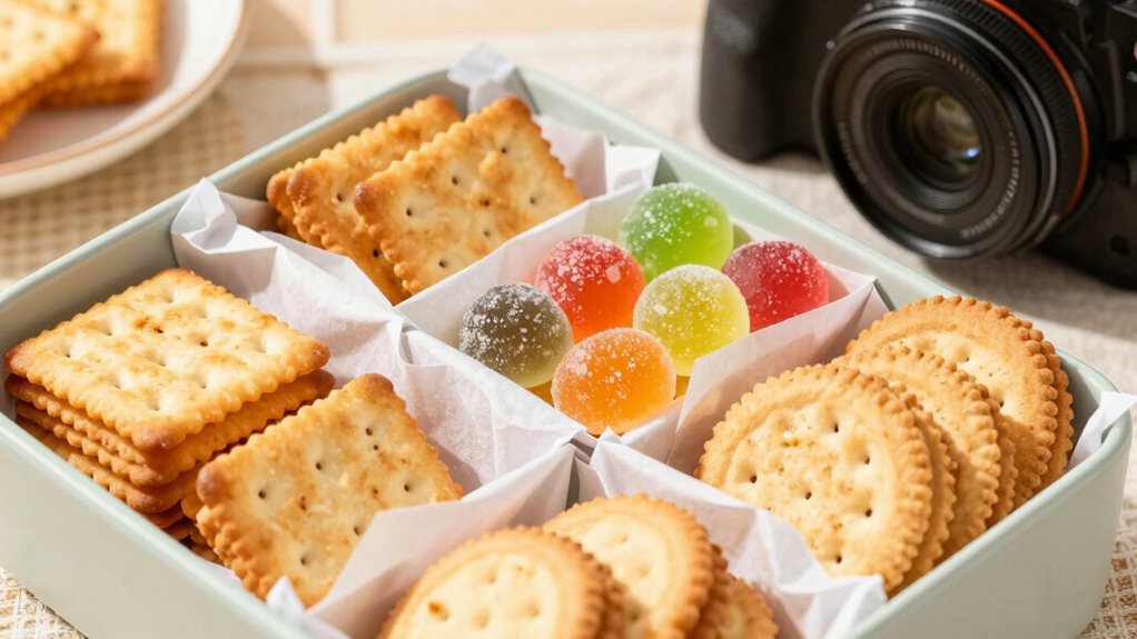 secure organized snack packaging