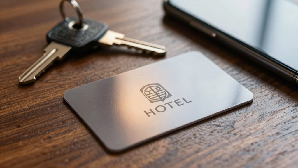secure your key card