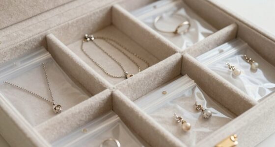 securely pack jewelry carefully