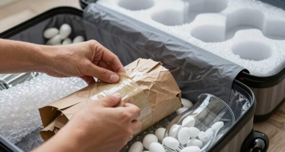 securely wrap and cushion