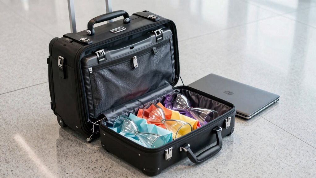 separate heavy and fragile items