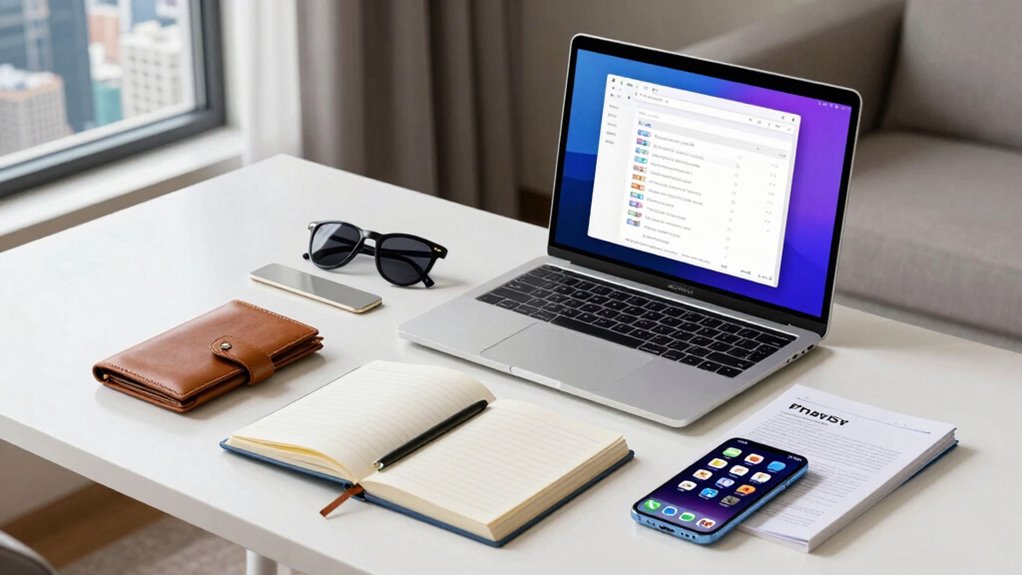 separate work and personal accounts