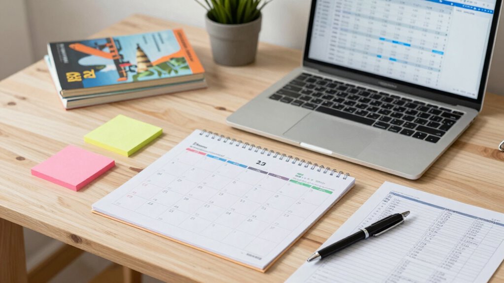 set travel plans early