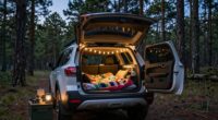 set up safe camping
