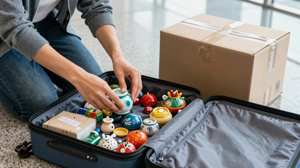 ship souvenirs to avoid baggage