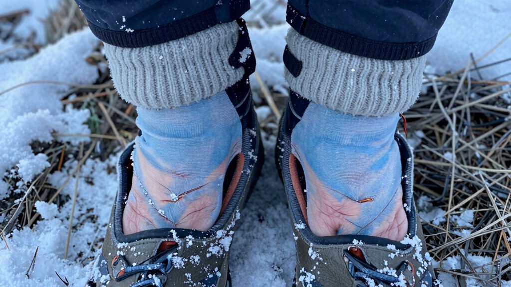 signs of cold extremities