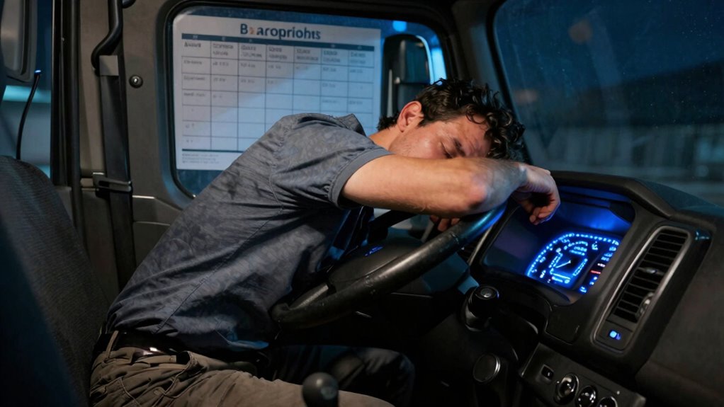 signs of driver fatigue