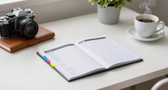 simple one page trip planner