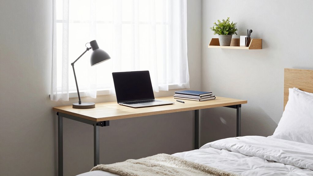 smart tiny workspace organization