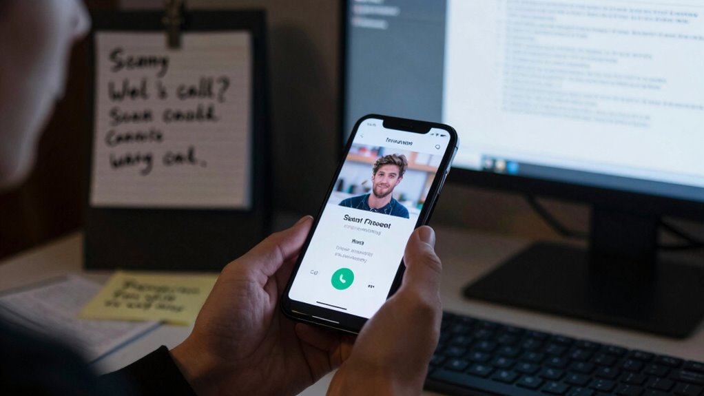 spotting scam caller signs