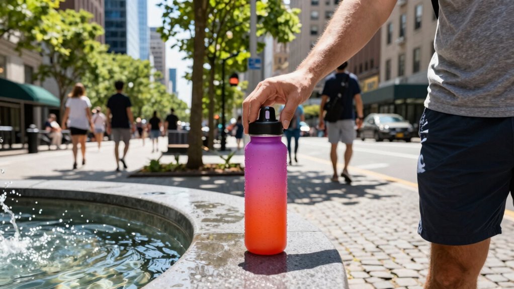 stay hydrated during walks