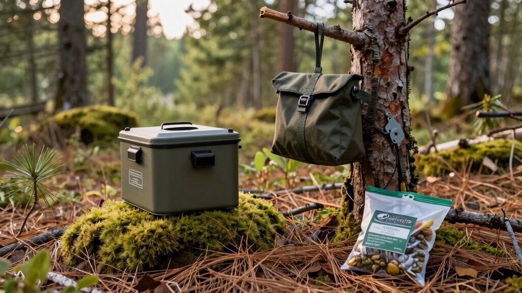 store food responsibly outdoors