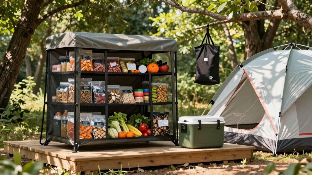 store food securely away