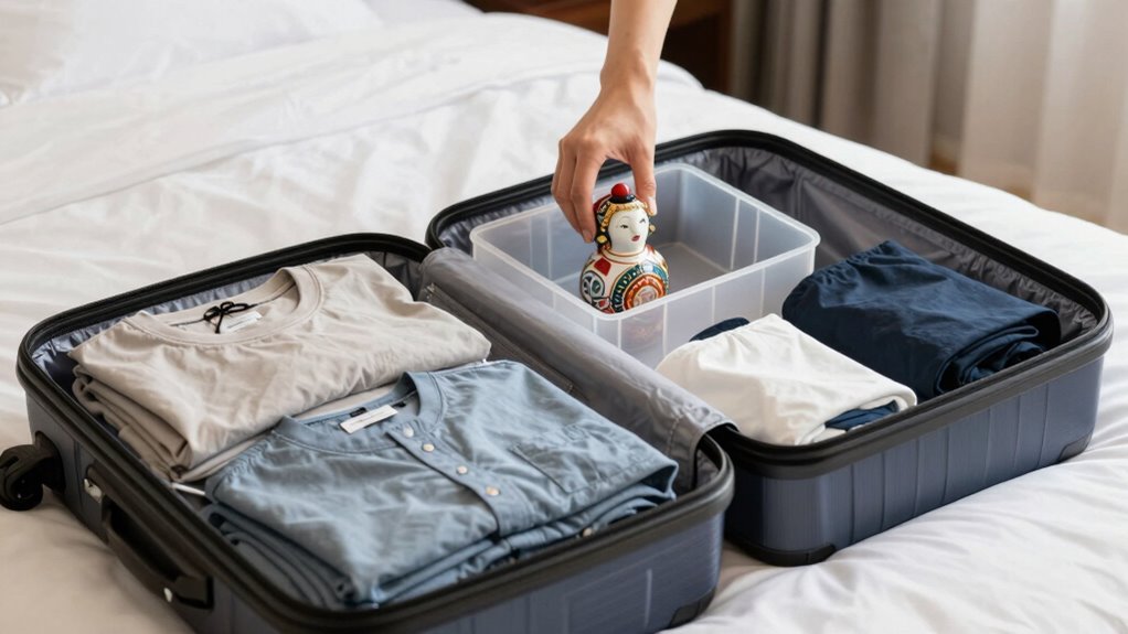 strategic efficient souvenir packing