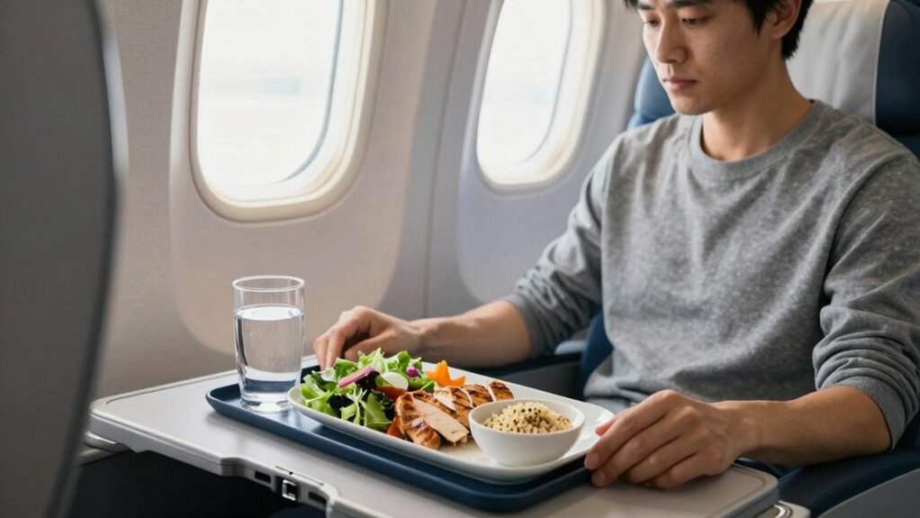 strategic meals maintain travel energy