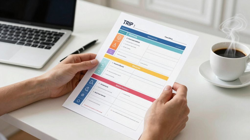 streamlined organized travel planning