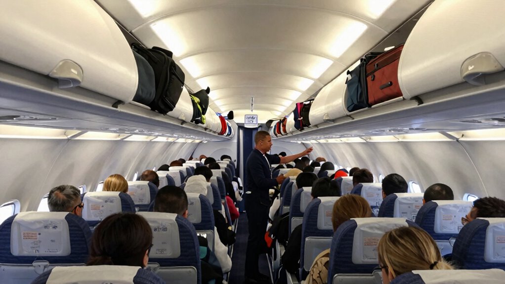 streamlined overhead bin management