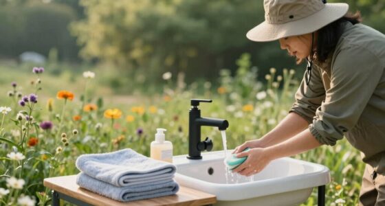 stress free camp cleaning