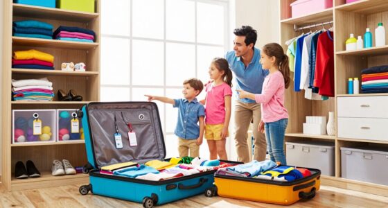 stress free family packing