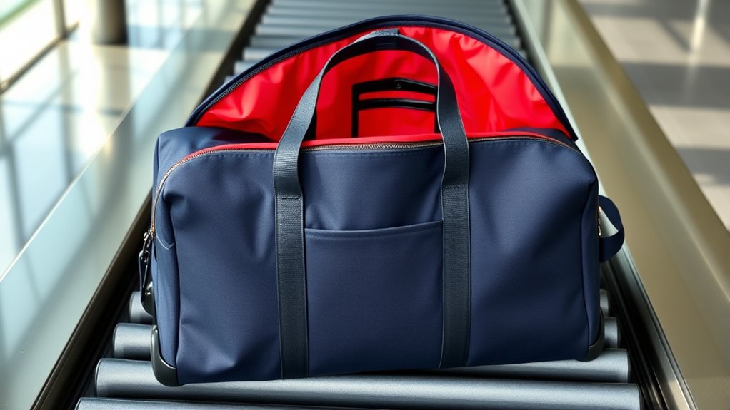 suit compatible travel bag