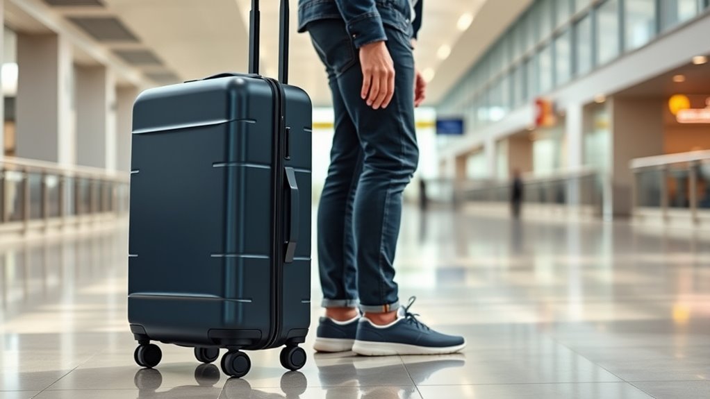 tall traveler suitcase features