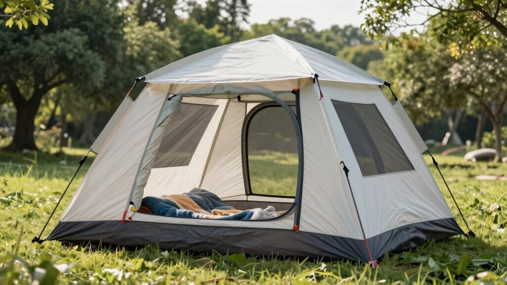 tent insulation and ventilation