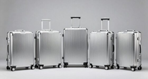 top aluminum carry on luggage