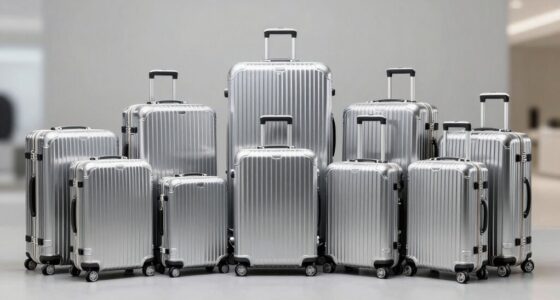 top aluminum luggage picks