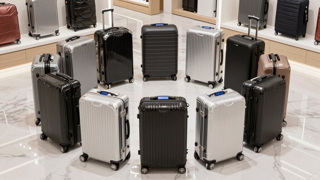 top carry on suitcases with built in scale
