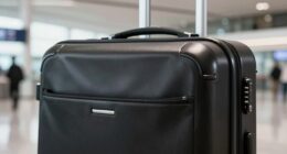 top carry on with front pocket