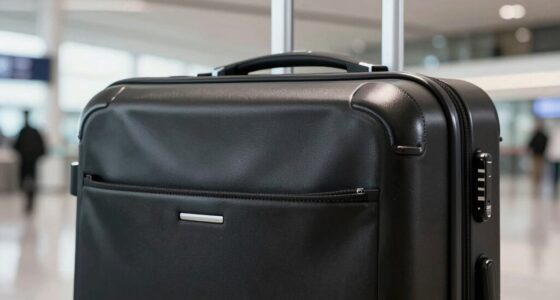 top carry on with front pocket