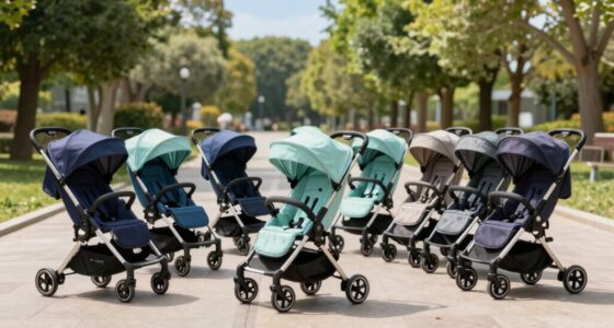 top double travel strollers