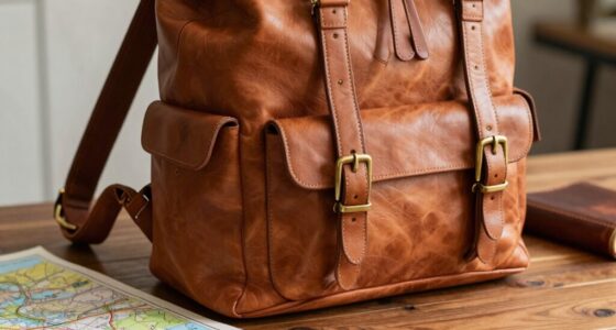 top leather travel backpack picks