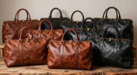 top leather travel bags