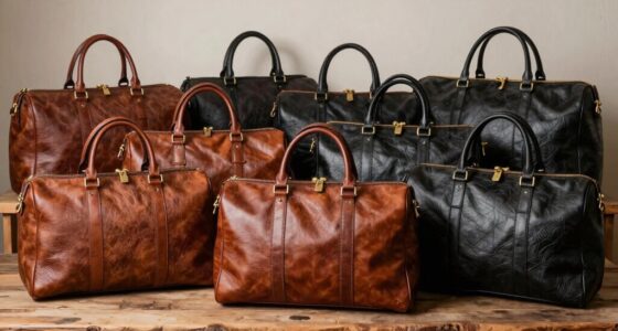 top leather travel bags