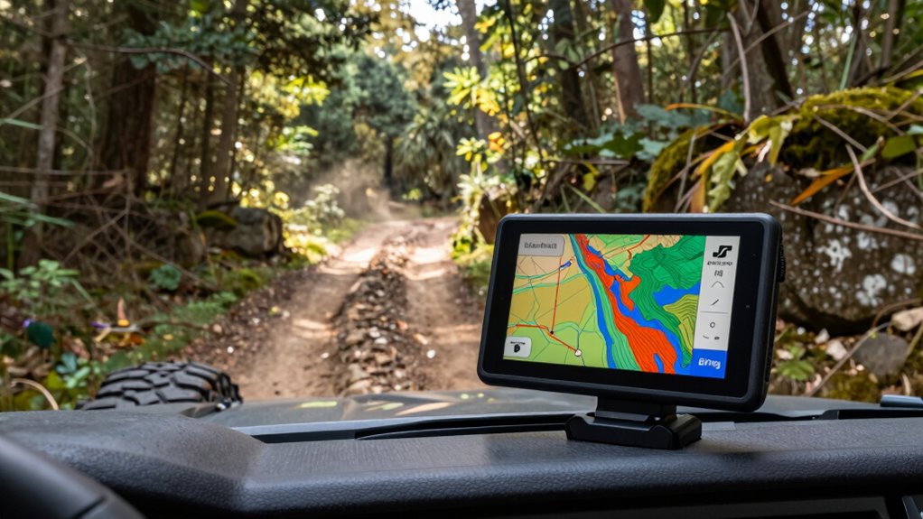 top off road gps navigators
