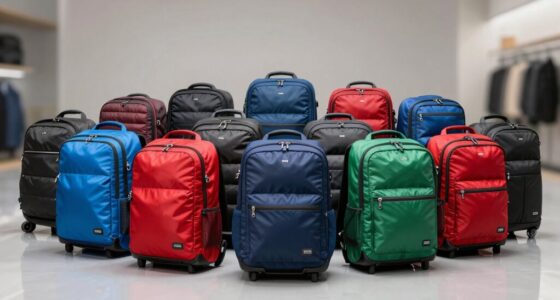 top rolling carry on backpacks