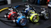 top travel scuba regulator sets