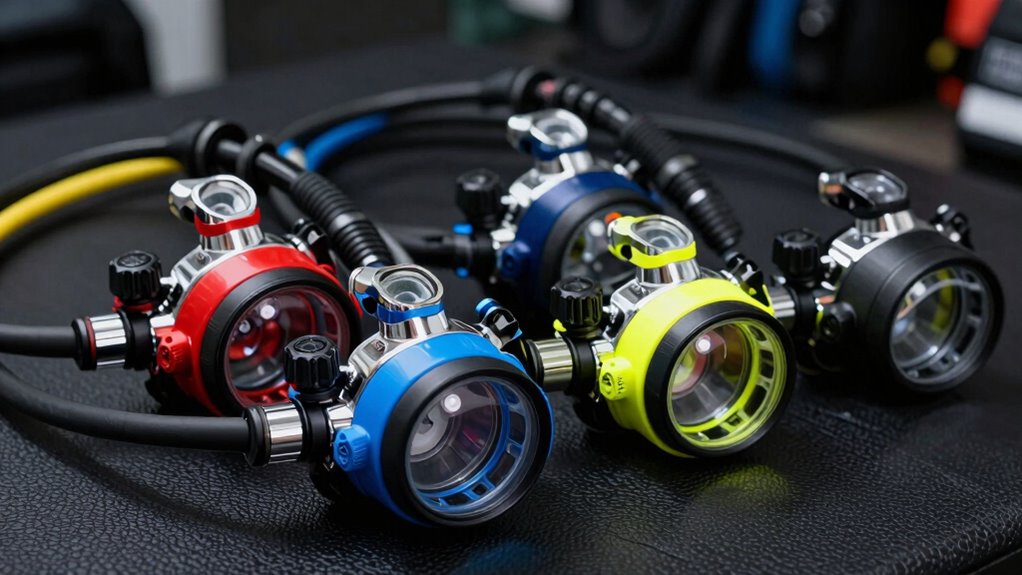 top travel scuba regulator sets
