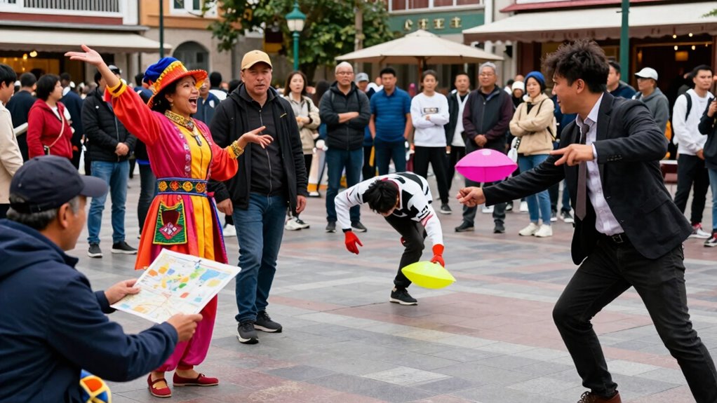 tourists targeted with distractions