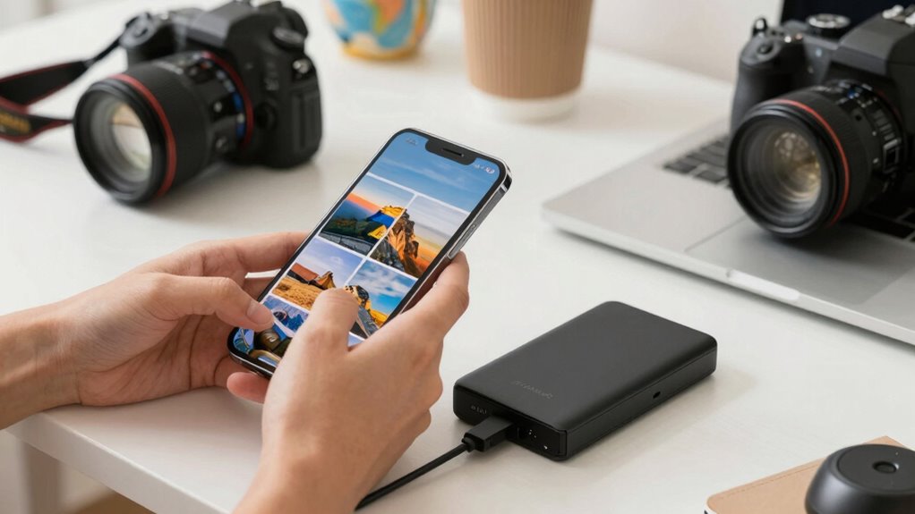 transfer organize preserve images