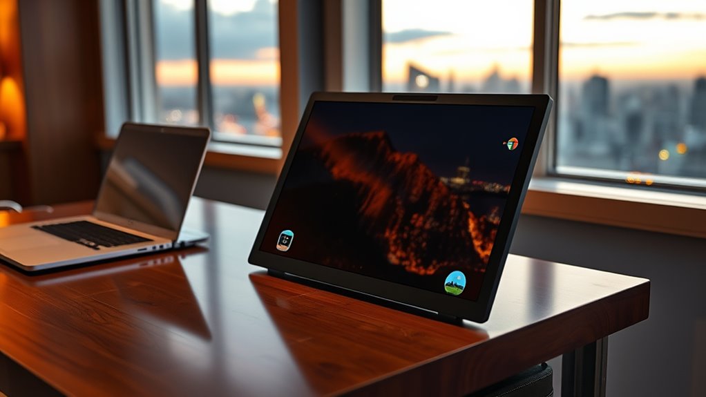 travel friendly 17 inch monitor