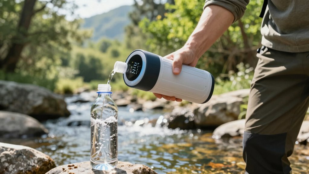travel ready water purifier features