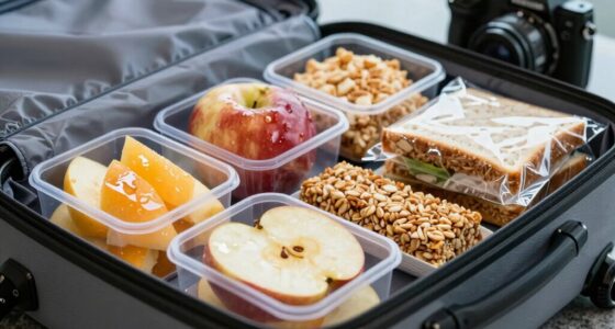 travel safe food packing tips