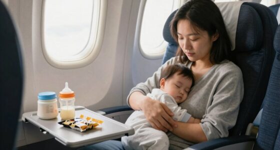 traveling with infants peacefully
