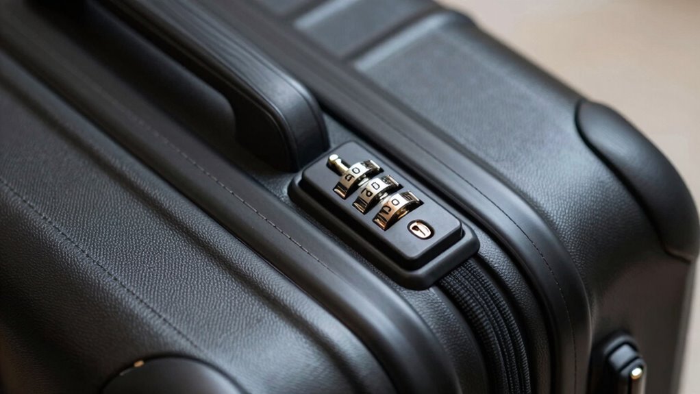 types of luggage locks