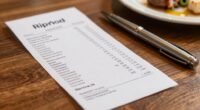 understanding tips and charges