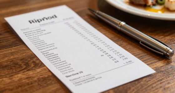 understanding tips and charges