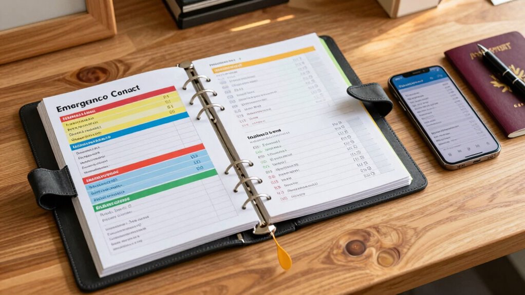 update emergency contacts regularly