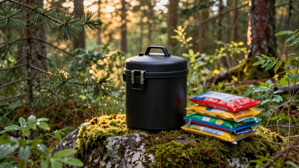 use bear canisters properly